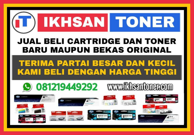 ikhsan toner jual beli cartridge jakarta pusat