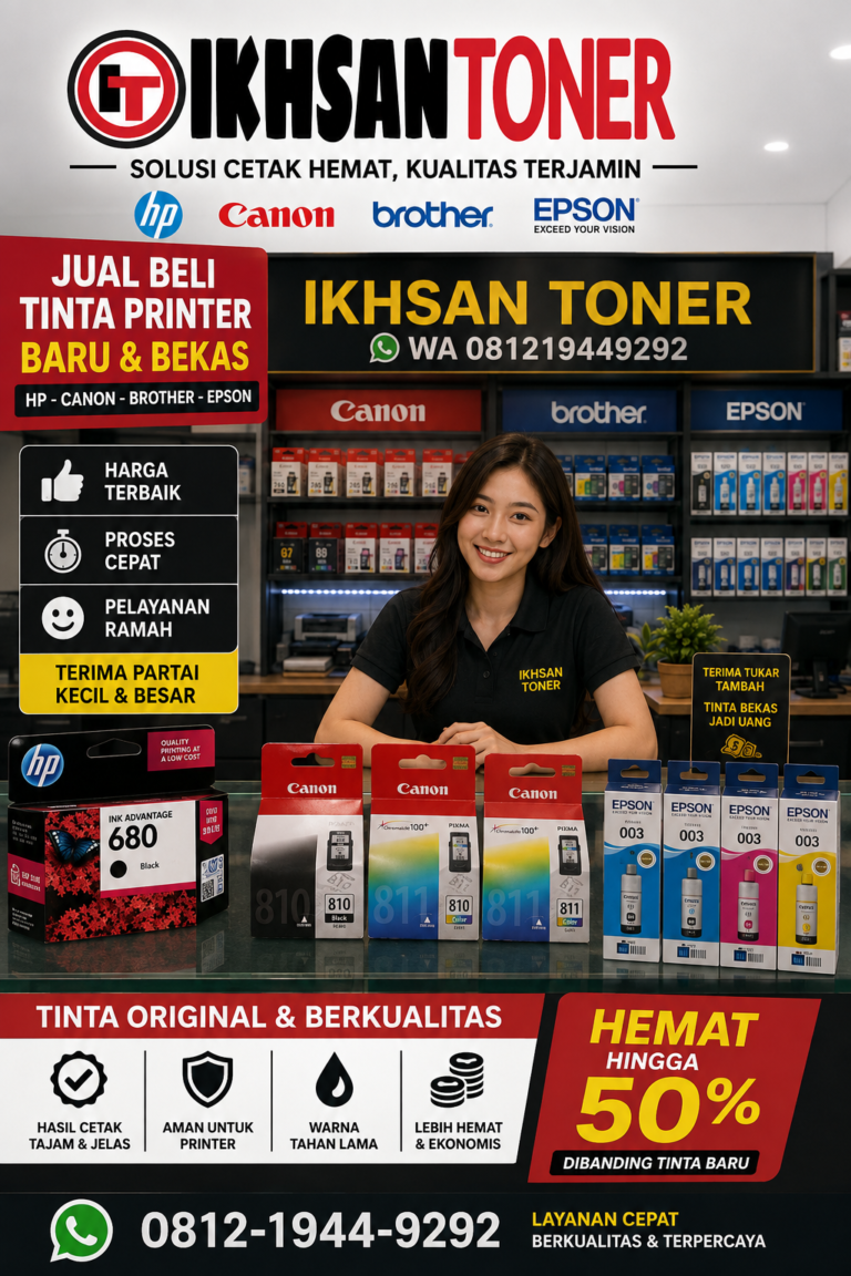 Ikhsan Toner Jual Beli Cartridge Cilegon